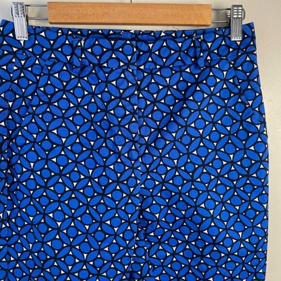 Weekend Max Mara FITW13 Stretch Slim-Fit Cigarette ankle Pants Size 4 floral - Picture 3 of 11